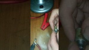 Восстановление посадочных мест искровым способом у маленького ротора.