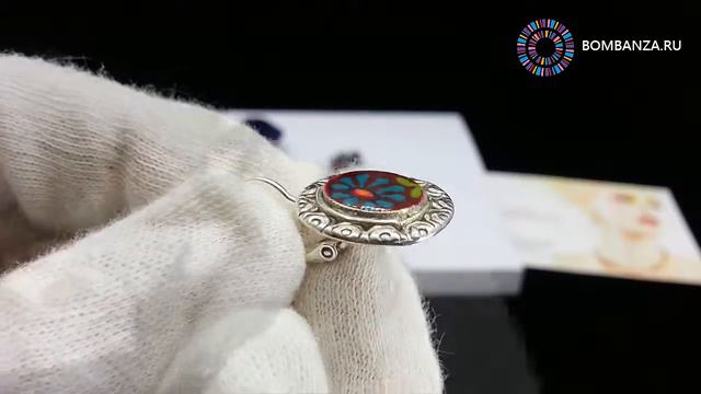 👍 👉 Серьги Taratata, ruby, TT-E18-06754-103. Элитная бижутерия из Франции