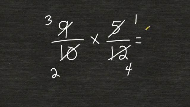 Multiplying Fractions Using Cancellation смотреть онлайн