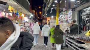 Istanbul 2024 At Night Ortaköy Neighbourhood Walking Tour|4k 60fps