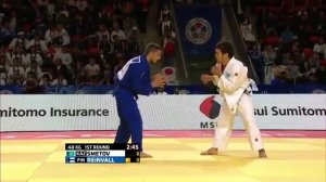 Yeldos Smetov vs Juho Reinvall World Judo Championships 2015 - Astana