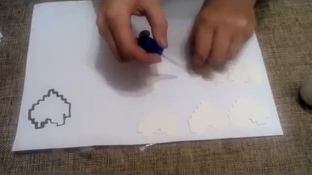 Как сделать кулончик из КАРТОНА  !?