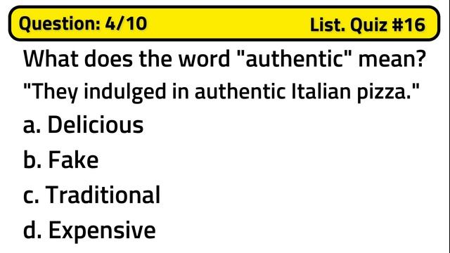 #16 Listening Practice With a Story (Vacation to Italy) | English Quiz | English for Beginners смотреть онлайн