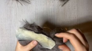 ПОМПОН ИЗ МЕХА\\своими руками