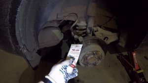 замена задних колодок kia magentis mg. replacing the rear pads kia magentis mg.