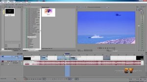 Sony Vegas Pro 13 - витасцена 2 ( шкала времени )