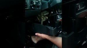 Замена чехла рулевой колонки