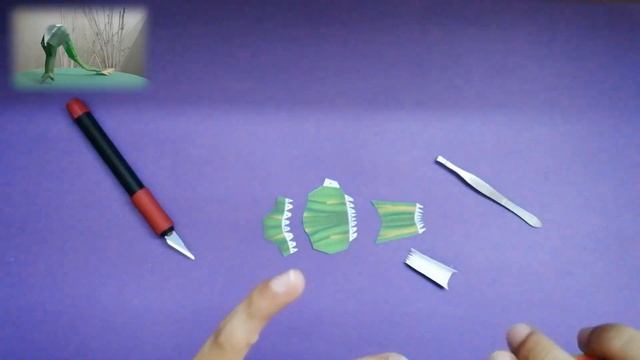 How to Make a PaperCraft | Dragon (Template)