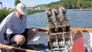 Andrew Hall's Stirling Engine Boat