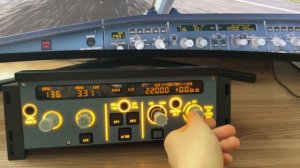 FCU A320 от компании WINWING для авиасимулятора.