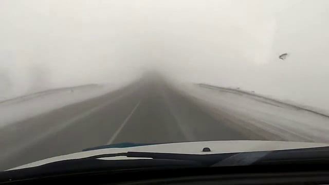 М54 зимой, где-то между Хакасией и Красноярском смотреть онлайн