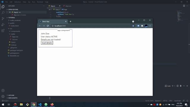 React useEffect and useState смотреть онлайн