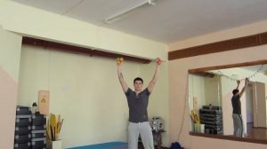 Practice juggling. Тренировка по жонглированию.