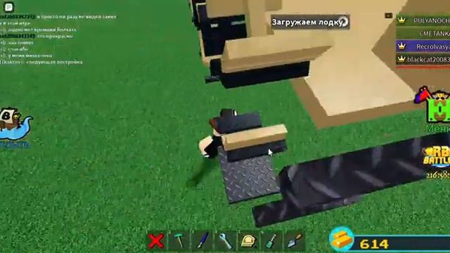 мои постройки в BABFT 2 часть  крутая ракета