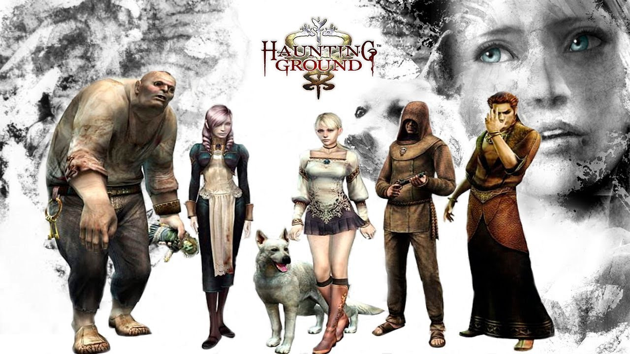 Прхождение Haunting Ground в разрешении 1080p,часть 2. Побегаем от Дебилойда))