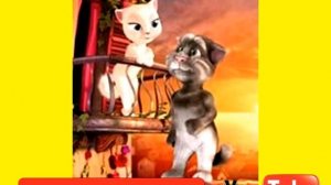 Говорящий Том и Анжела . Любовь .Клип- Мой котик -Talking Tom and Angela . Love .Clip - My cat