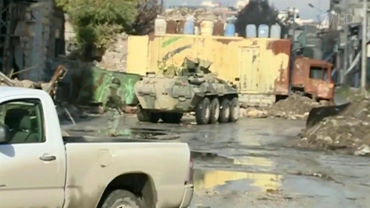 300 килограммов взрывчатки обнаружили российские военные в грузовике, припаркованном в Алеппо