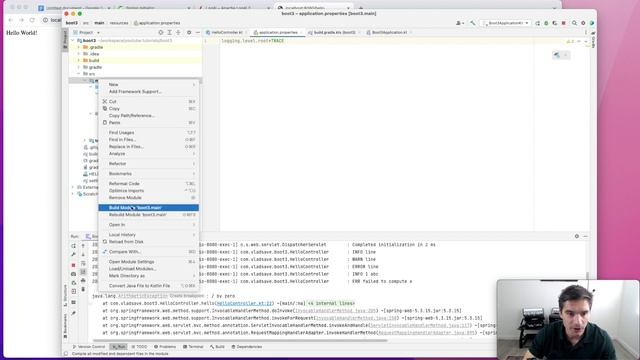 Spring Boot Kotlin Part 3: Logging in Logback and Log4j2 смотреть онлайн