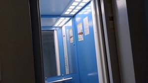 (ДО ЗАМЕНЫ/ПОСЛЕ ЗАМЕНЫ).Старый лифт Самарканд и новый синий лифт ЩЛЗ-(2022 г.в).Город Уфа!