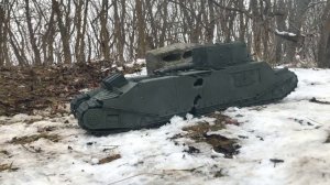 ТАНК ТОГ 2 ИЗ ПЛАСТИЛИНА ДЫРЯВИЛИ РАСПОЛОВИНИЛИ И СОЖГЛИ ПОЛНОСТЬЮ