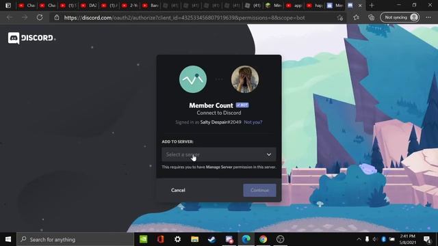 How to set up Server Stats using Discord bot: Member count (Tutorial) смотреть онлайн