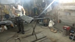 Покраска нового элемента на примере крышки багажника ваз 2114,сольвент тест грунта.
