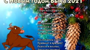 Новогоднее видео-поздравление получателей социальных услуг КГБУ СО "КЦСОН "Саянский"