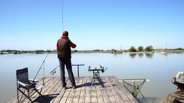 Рыбалка на карпа в Мае. Весна 2022. смотреть онлайн