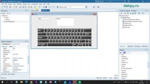 TouchKeyboard C++ builder.