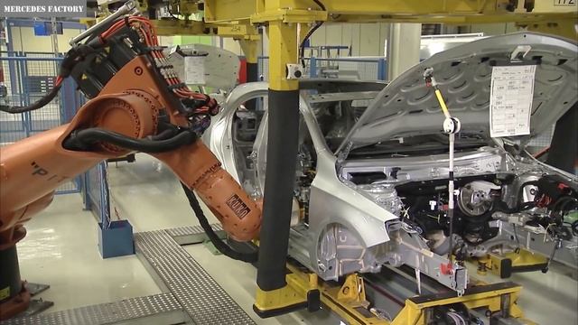 Автомобиль Мерседес, как же его производят? смотреть онлайн