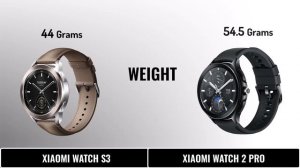 XIAOMI WATCH S3 VS XIAOMI WATCH 2 PRO