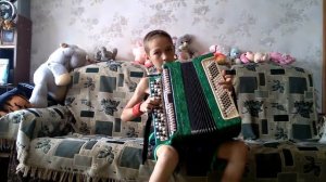 "русская полька" на баяне