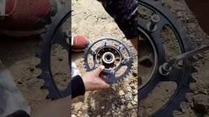 Задняя звезда на Motoland xr 250. даработка,.