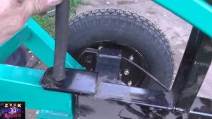 Грабли к мотоблоку ГПС 210 и адаптер ПНО 1