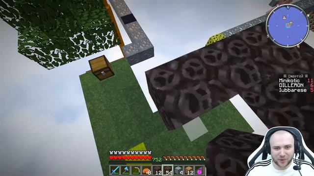 СЛАЙ ЛАКИ СКАЙБЛОК С ЛАКИ БЛОКАМИ!!! #93 (DILLERON, Minikotic, DeeeDoc) Minecraft смотреть онлайн