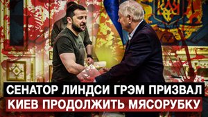 Сенатор Линдси Грэм призвал Киев продолжить мясорубку