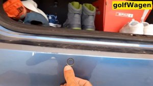 VW Golf 7 Rear parking sensor replacement /diagnose/
