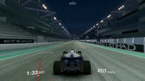 Real Racing 3 Formula 1 Еженедельная гонка на время Учебный автомобиль трасса Автодром Яс Марина