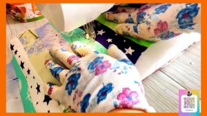 Половичок из лоскутков и свободно хо