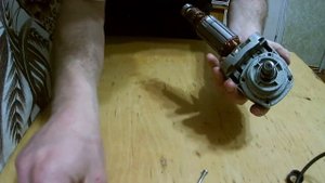 Ремонт болгарки DWT WS10-125T. ЧАСТЬ 1