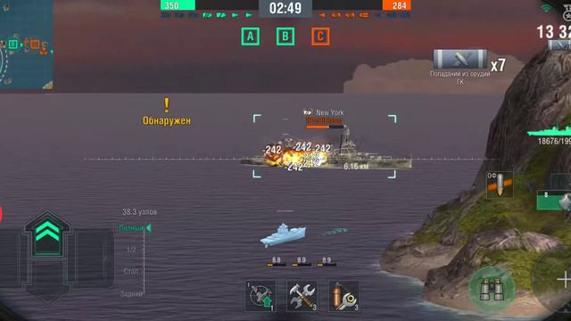 World of Warships Blits крейсер 5 уровня Киров смотреть онлайн