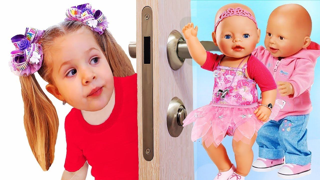 Сrying Baby doll, Are you sleeping Song Nursery rhymes Songs for kids by learn colors with