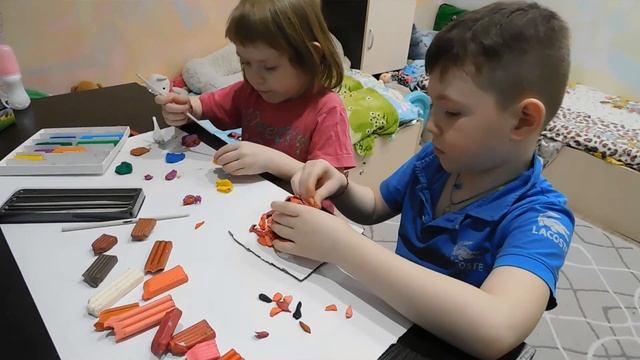 ЛЕПИМ МОНО и МЯСНАЯ КУЧА | Little Nightmares 2 | Лепка из пласти лина фигурок смотреть онлайн