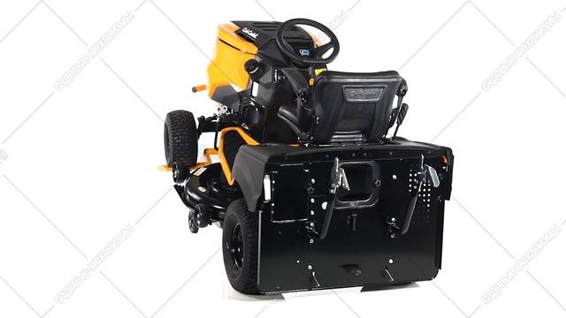 Садовый трактор Cub Cadet XT2 CC1023 25HP + Подъемник HTL 550 Mower Lift 3D обзор