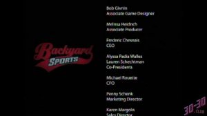 Backyard Baseball '09 (Wii) - Credits