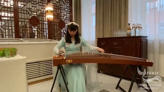 Китайский музыкант на Гуджен на встречу гостей - китайский музыкант на праздник и корпоратив Москва