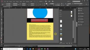Основы верстки в Индизайне.  Урок 14: Работа с Master Pages и Layers. Нумерация страниц