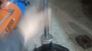 Замена задней опоры стойки Tucson