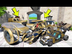 УГНАЛ КУЧУ ЗОЛОТЫХ ЧИТ ТАЧЕК ТЕСЛЫ БУДУЩЕГО ЗА 180 СЕКУНД! БИТВА ВОРОВ В ГТА 5!