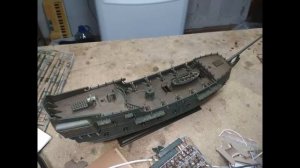 Модель корабля "Чёрная Жемчужина" в масштабе 1:72 от "Звезды"